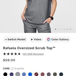 Figs - Graphite small top medium bottoms